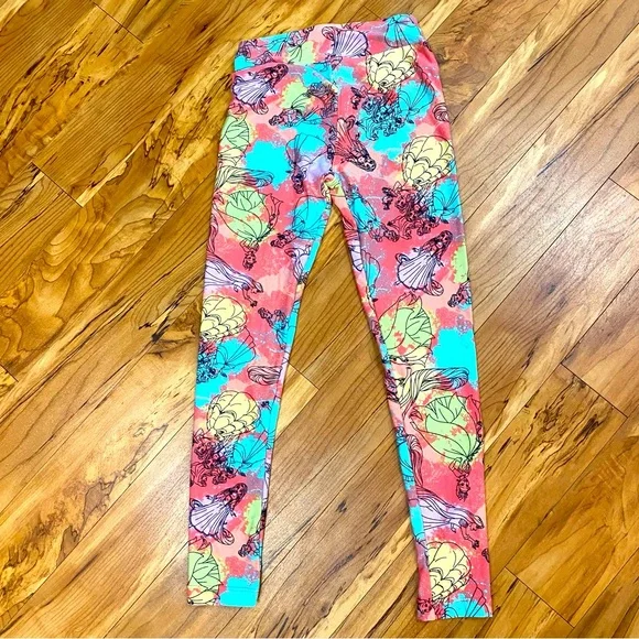 Lularoe Disney princess tween leggings NEW